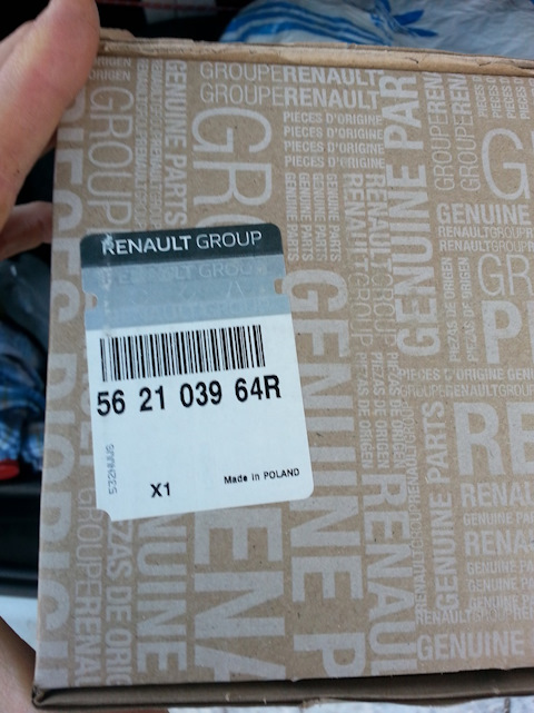 562103964R Амортизатор зад RENAULT | Запчасти на DRIVE2