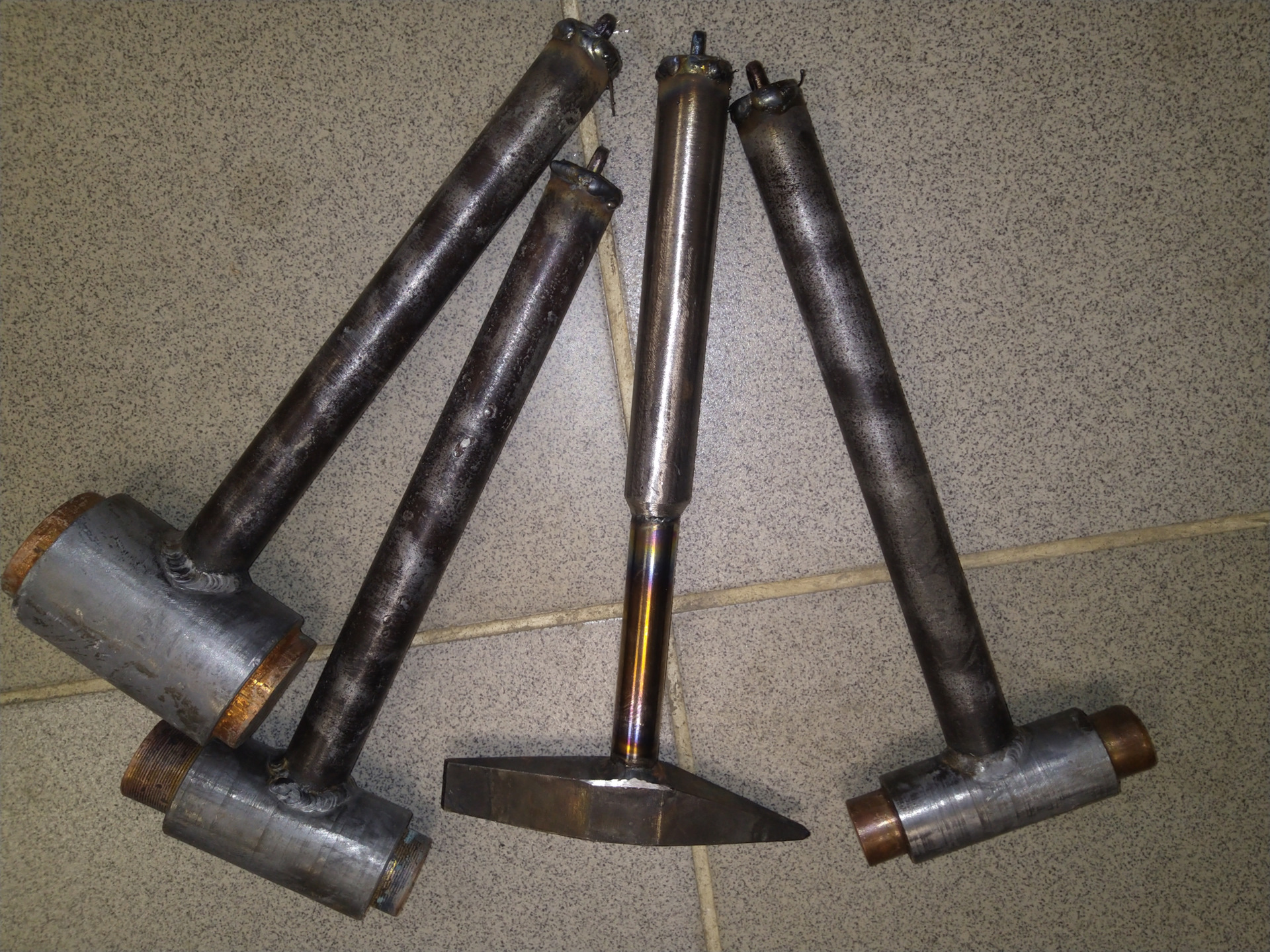 Медные молотки и секач. Мой подход. — DRIVE2