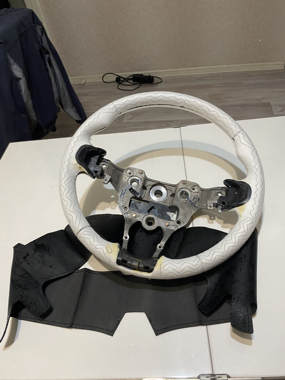 Мульти руль от Киа Рио 4 в Приору — Lada Приора седан, 1,6 л, 2009 года ...