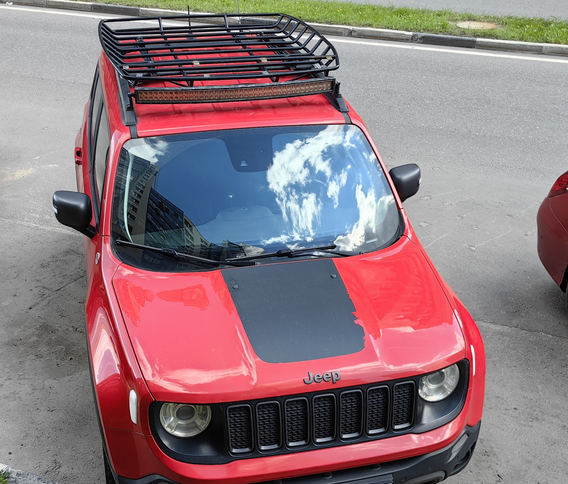 Люстра на крыше — Jeep Renegade, 2,4 л, 2019 года | аксессуары | DRIVE2
