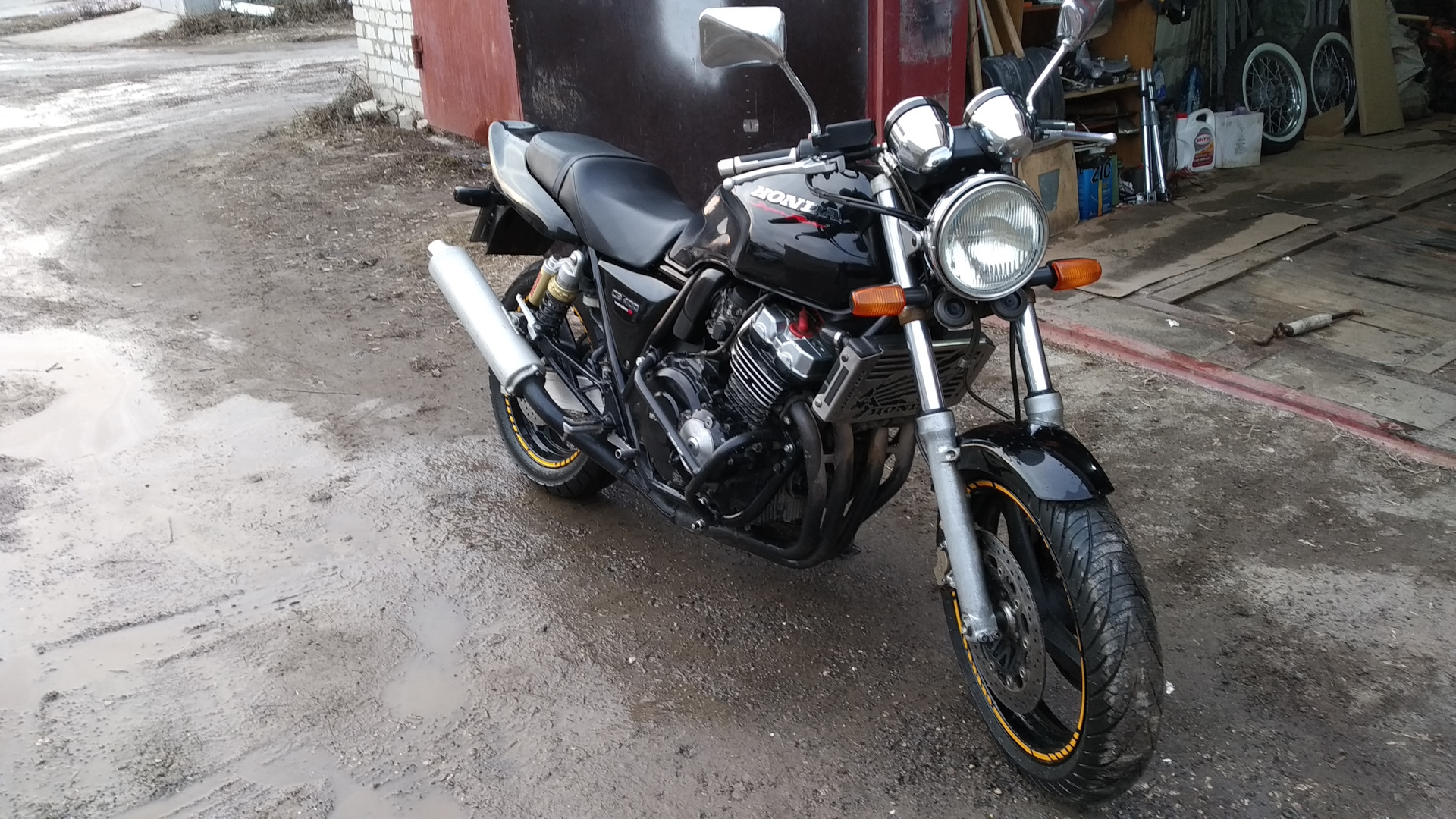 Дальняк на cb400sf