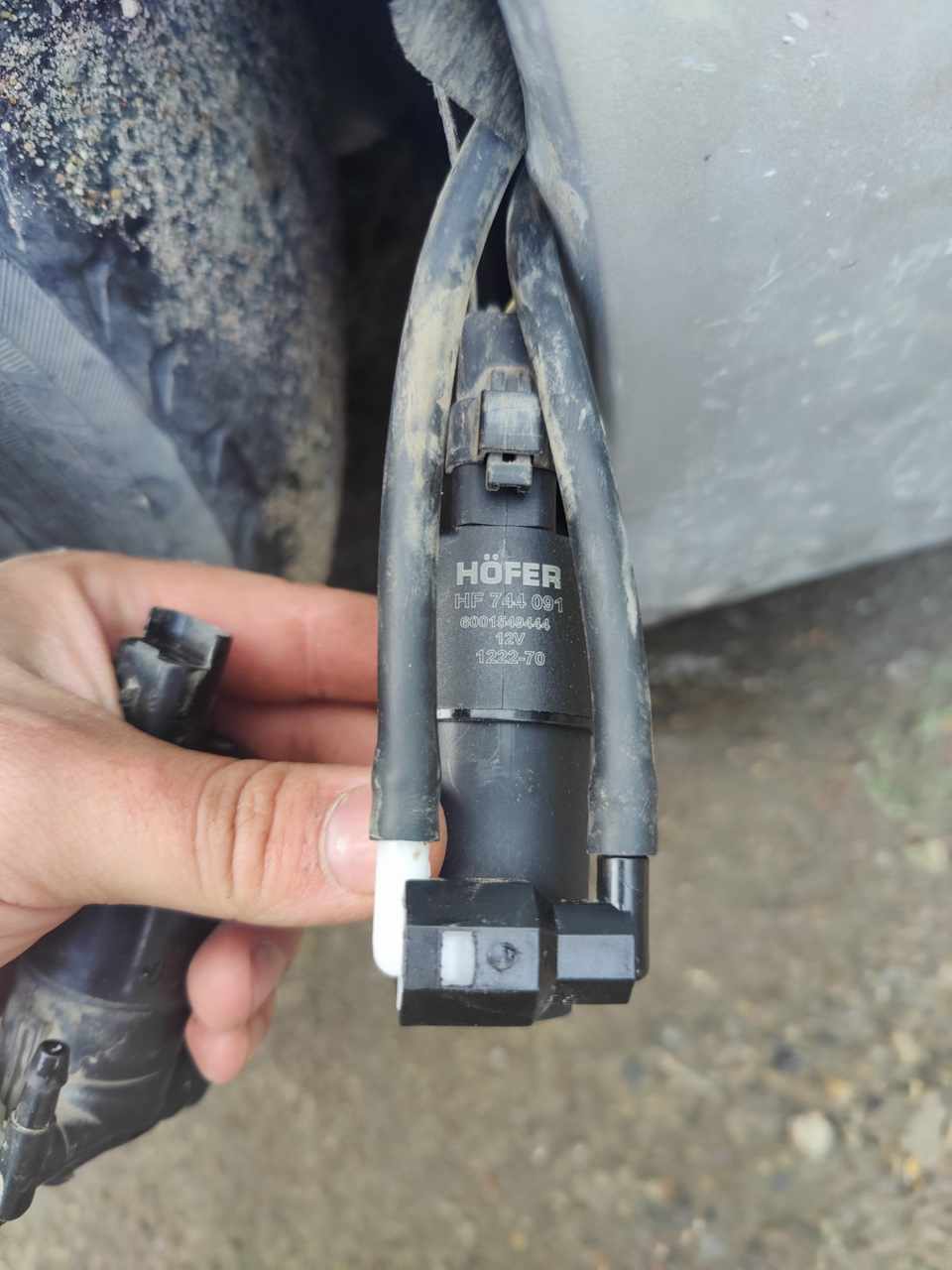 Насос омывателя — Citroen C4 (1G), 1,6 л, 2009 года | своими руками ...