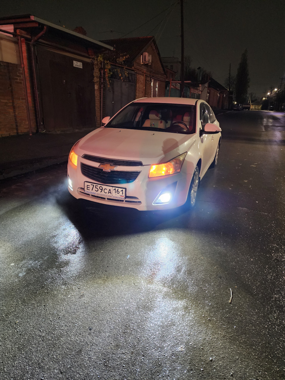 18 оранжевые габариты — Chevrolet Cruze (1G), 1,6 л, 2014 года | аксессуары  | DRIVE2