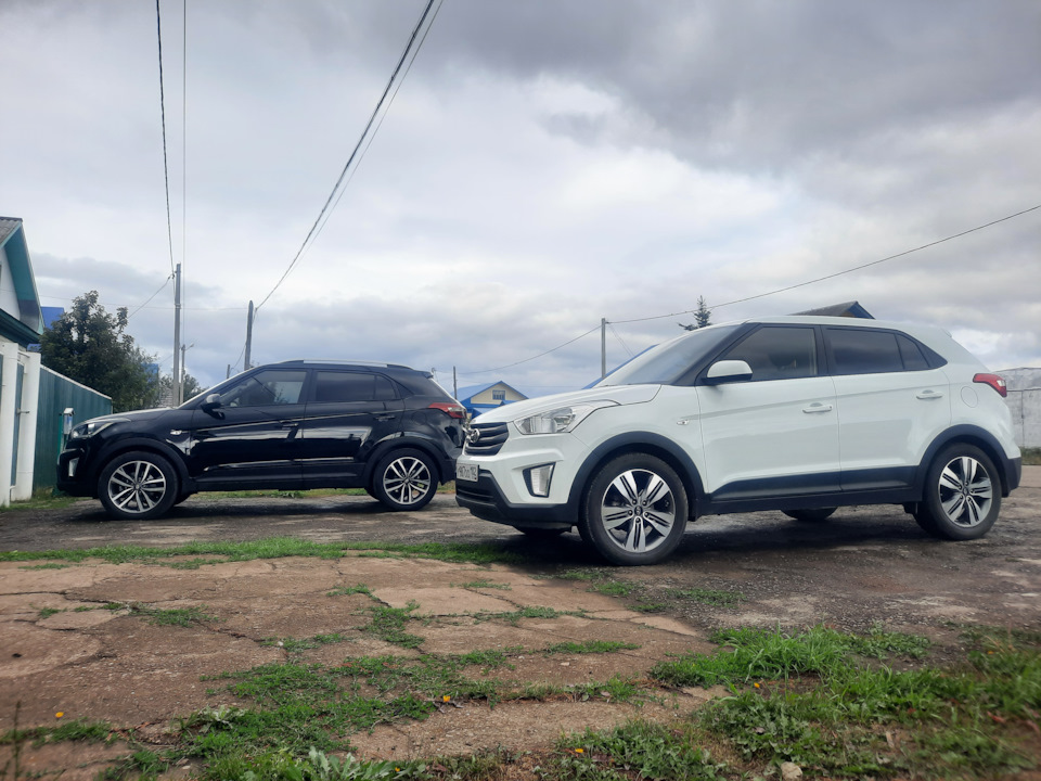 Шины летние Yokohama 225/55 R18, литые диски 6,5Jx18 5x114,3 на Hyundai ...