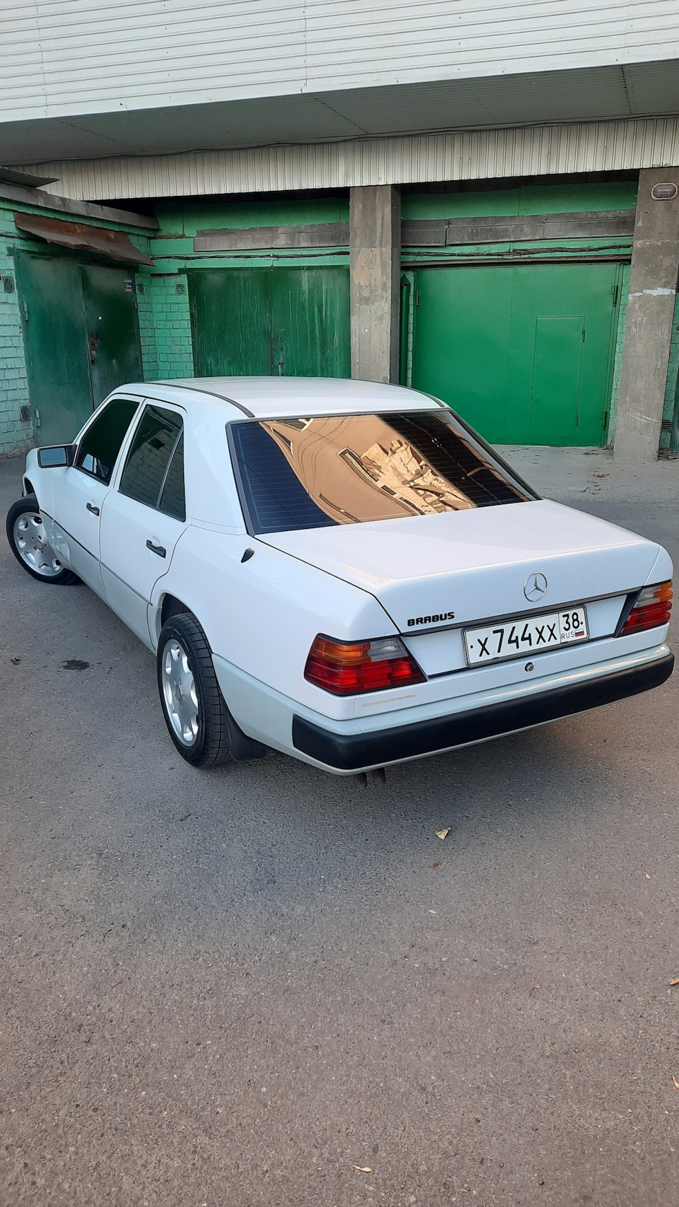 назад в сток — Mercedes-Benz E-class (W124), 3,2 л, 1989 года | стайлинг |  DRIVE2