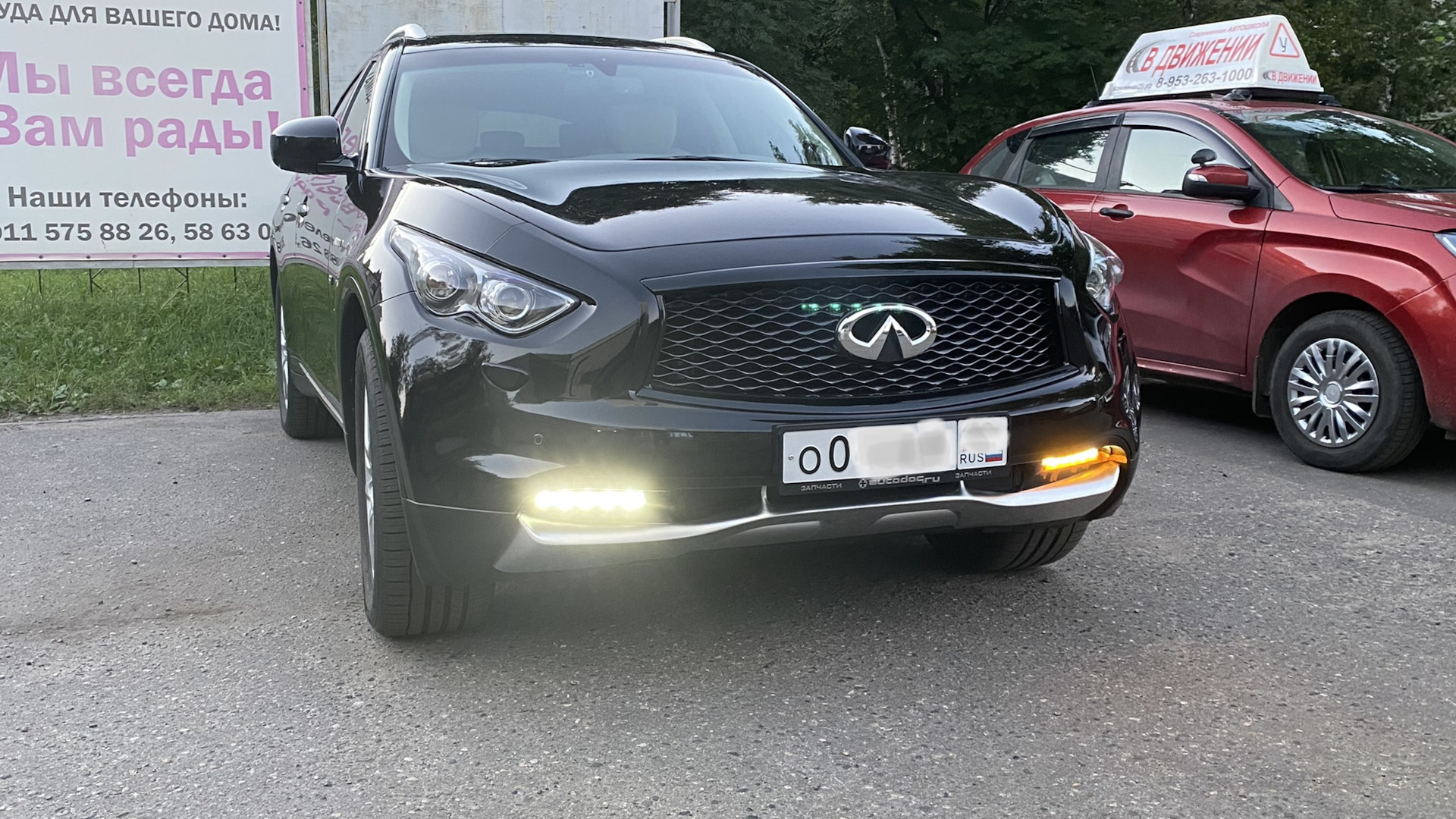 Infiniti QX70 3.7 бензиновый 2018 | Пожиратель километров на DRIVE2