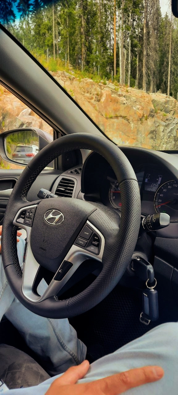 Photo from the logbook Hyundai Solaris (1G)
