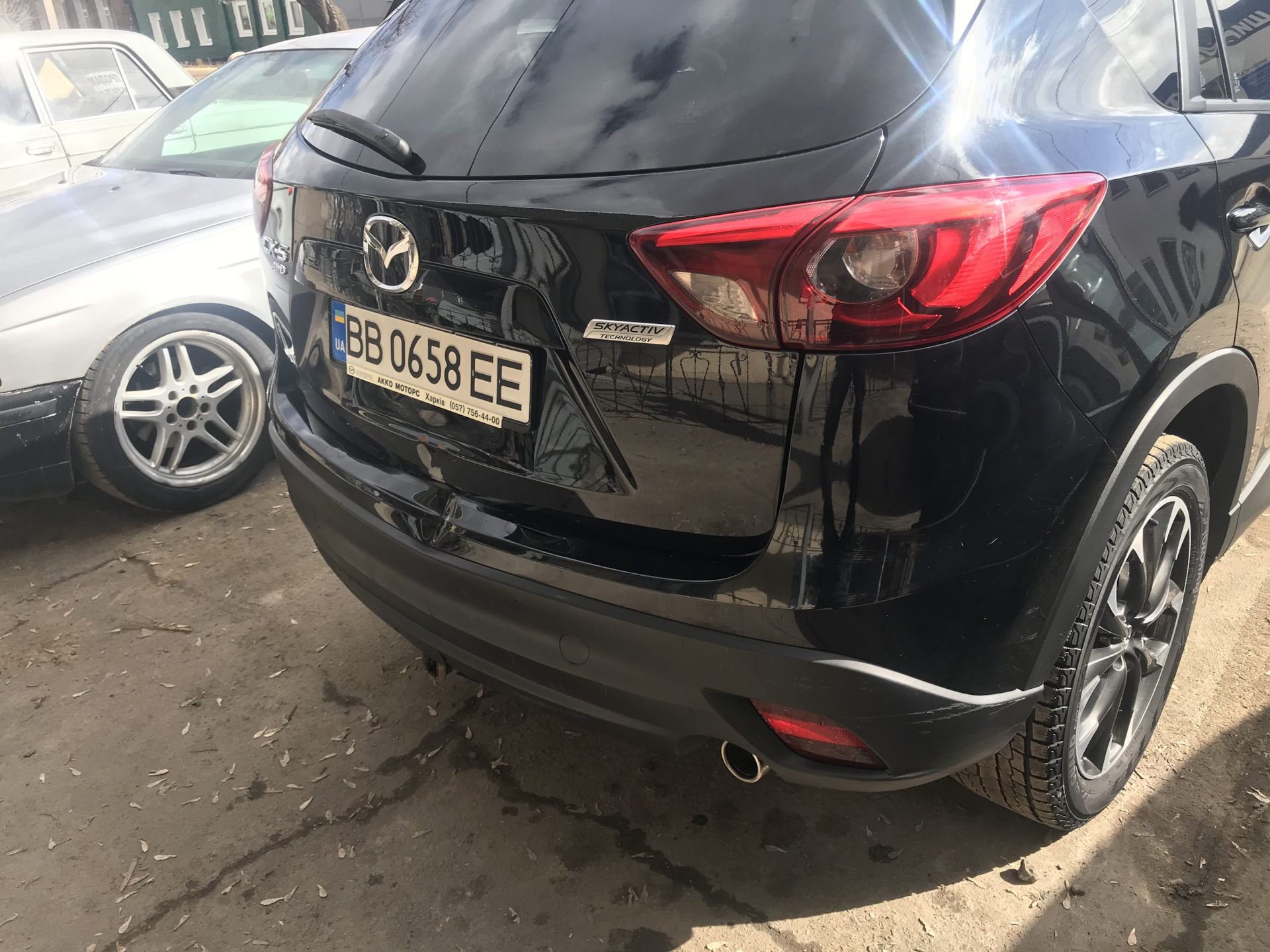 Легкое ДТП — Mazda CX-5 (1G), 2,5 л, 2015 года | ДТП | DRIVE2