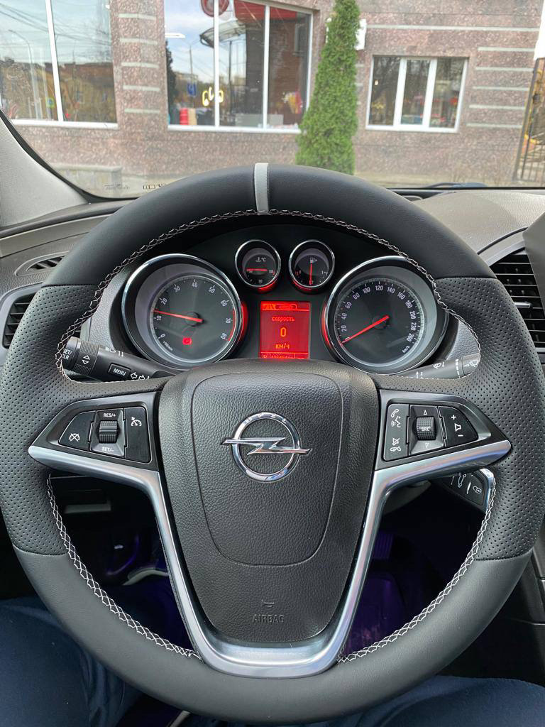 Перетяжка руля — Opel Insignia (1G), 2 л, 2012 года | тюнинг | DRIVE2