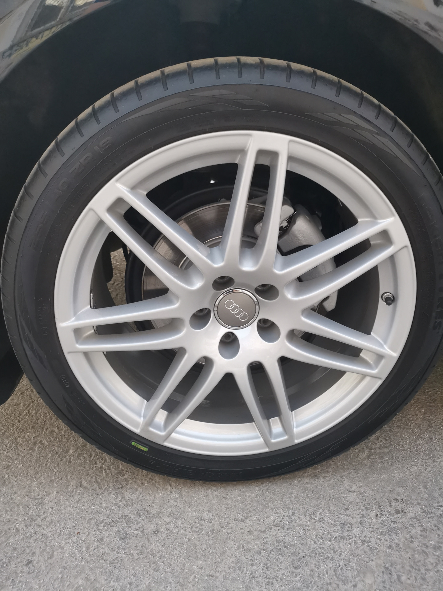 Порядок в колесах и за ними)) — Audi A6 (C7), 1,8 л., 2016 года ...