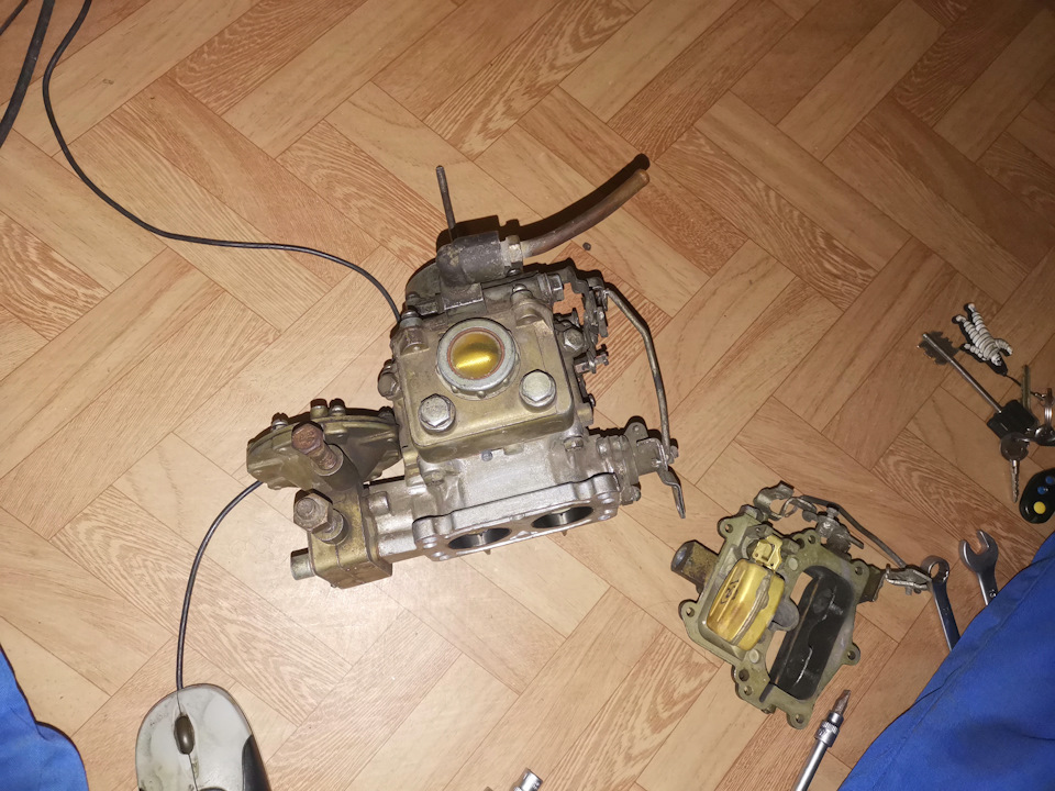Опять новый карбюратор — ГАЗ 31029, 2,4 л, 1996 года | своими руками ...