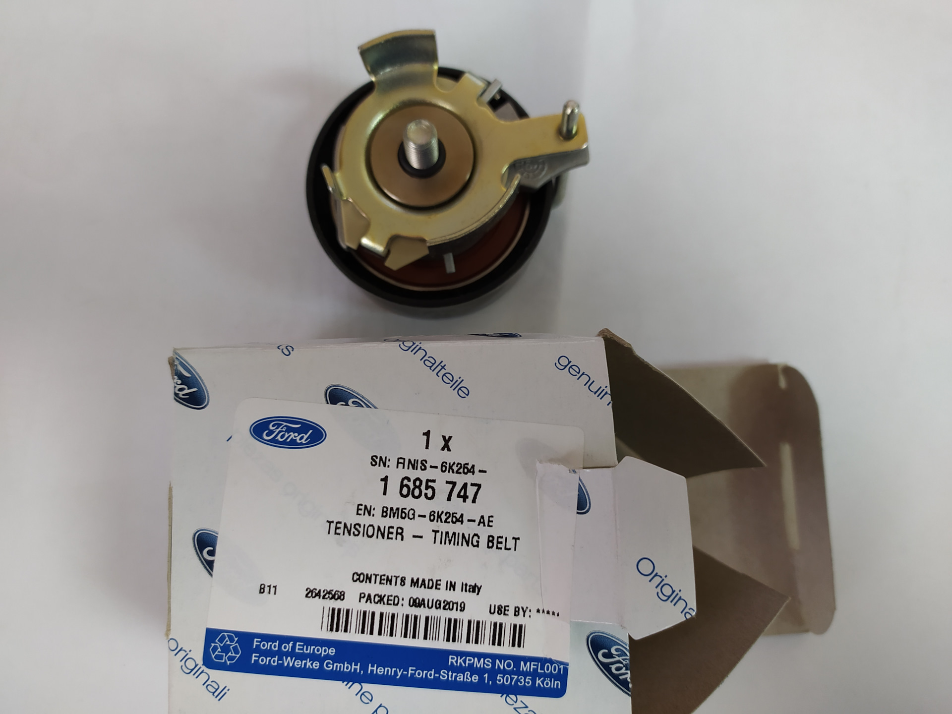 Комплект замены ГРМ Куга 1.6 экобуст — Ford Kuga (2G), 1,6 л, 2013 года ...