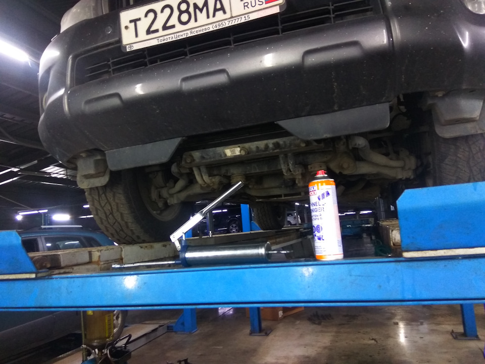 Замена масла в мостах и раздатке — Toyota Land Cruiser Prado 150-series ...