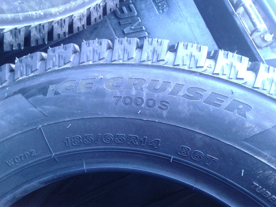 зимние шины bridgestone ice cruiser 7000s 185\65 r14 86t — Lada 21114 ...