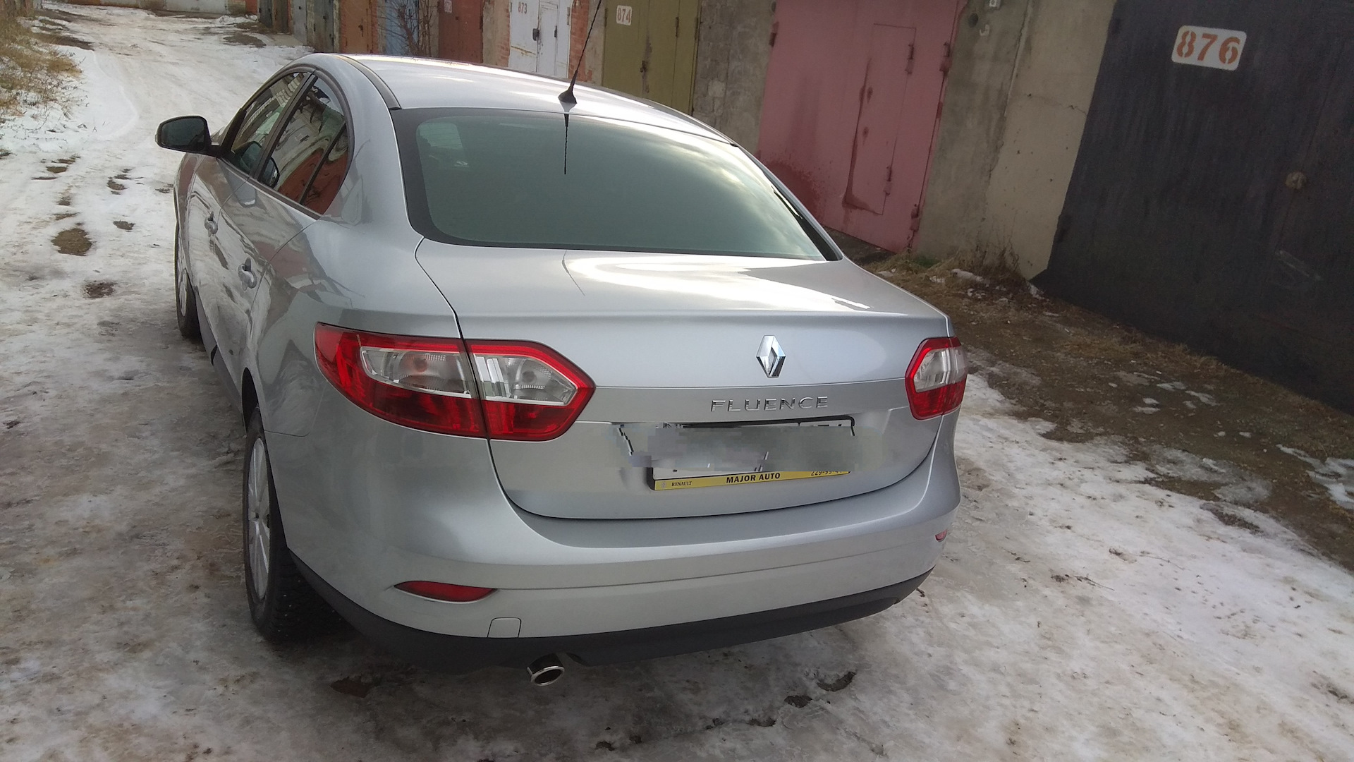 Renault Fluence 1.6 бензиновый 2012 | на DRIVE2