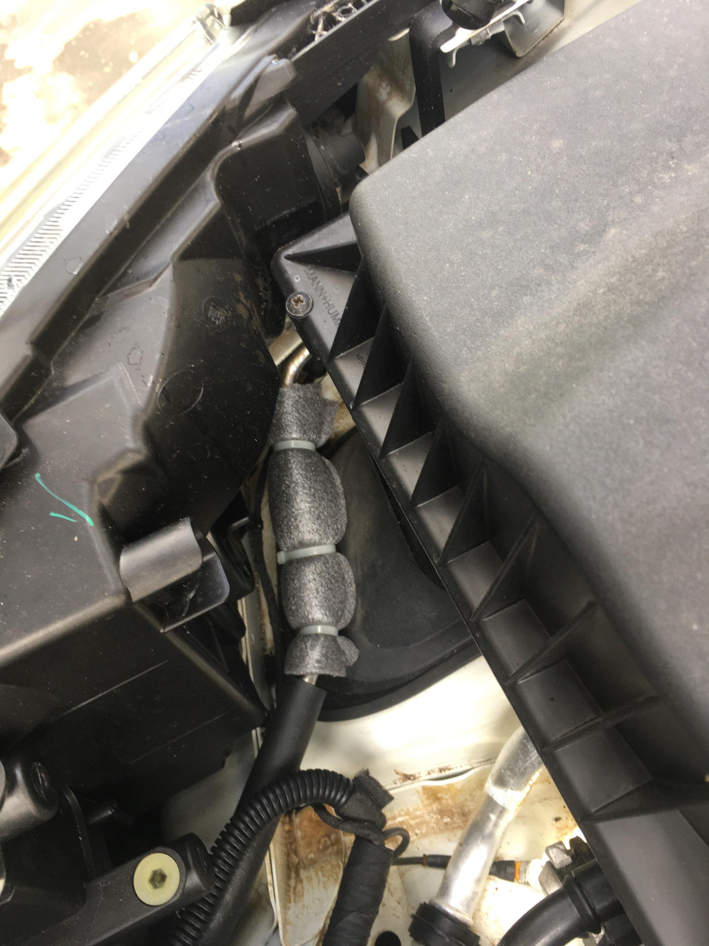 Теплоизоляция трубок Кондиционера — Opel Astra J, 1,6 л., 2012 года ...