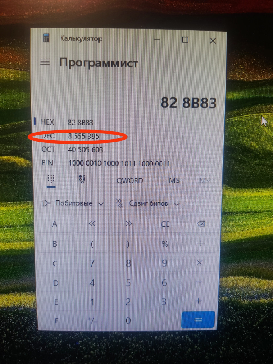 Проверяю по калькулятору, действительно совпадает с тем, если перевести в ручную, поэтому можно обойтись и без прибора — Citroen C4 (1G). Запчасти на фото: 505603, 10001011