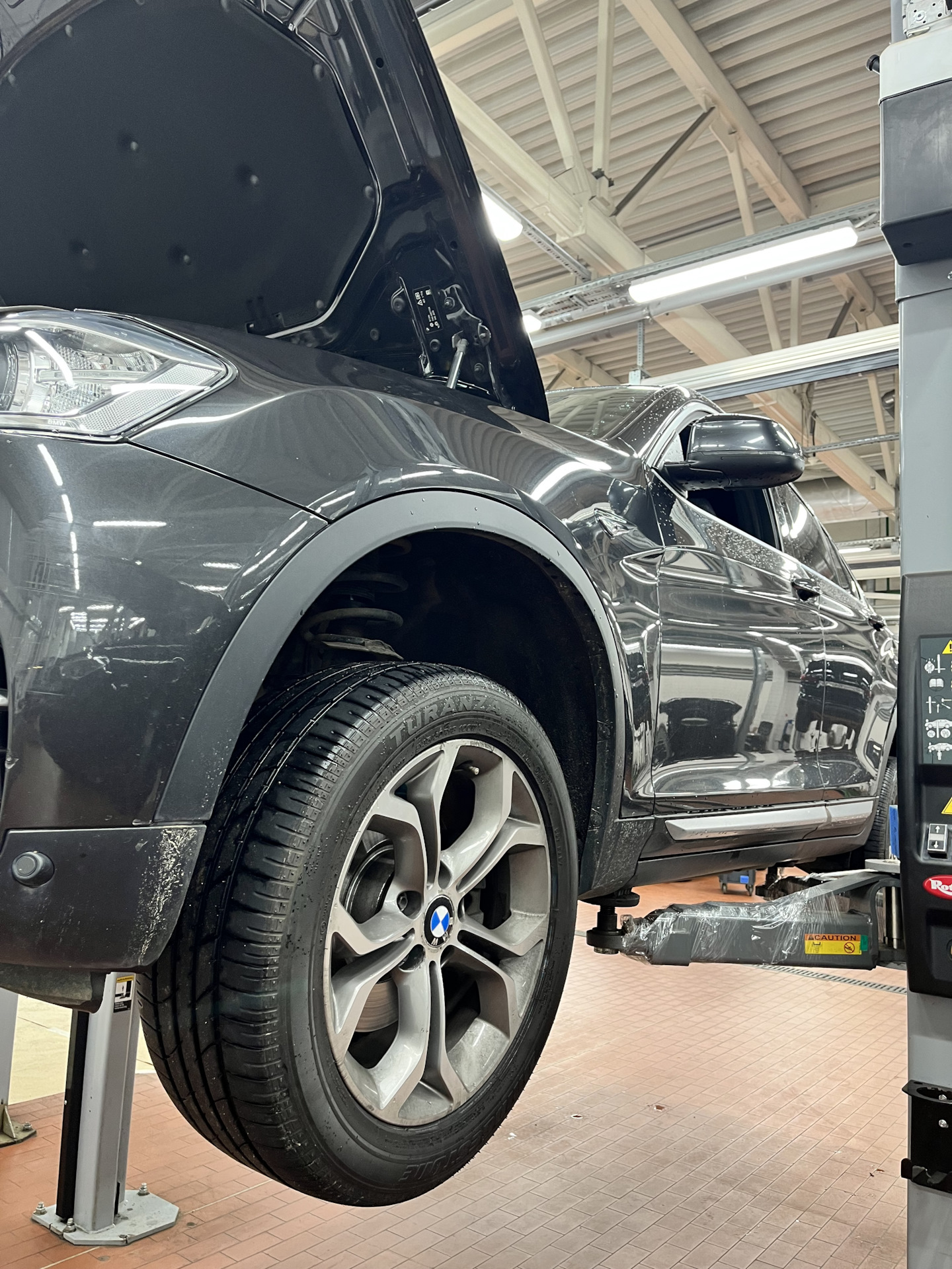 Летняя акция у ОД (сход-развал и вибростенд) — BMW X4 (F26), 2 л, 2018 ...