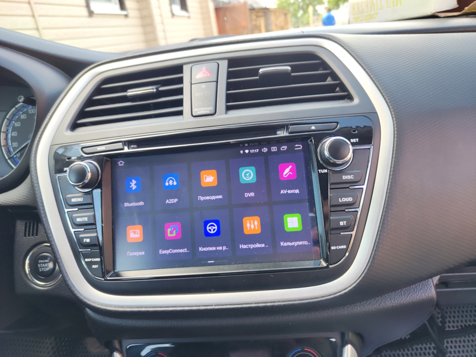 ГУ Андроид и штатный микрофон, штатный USB — Suzuki SX4 (2G), 1,6 л ...