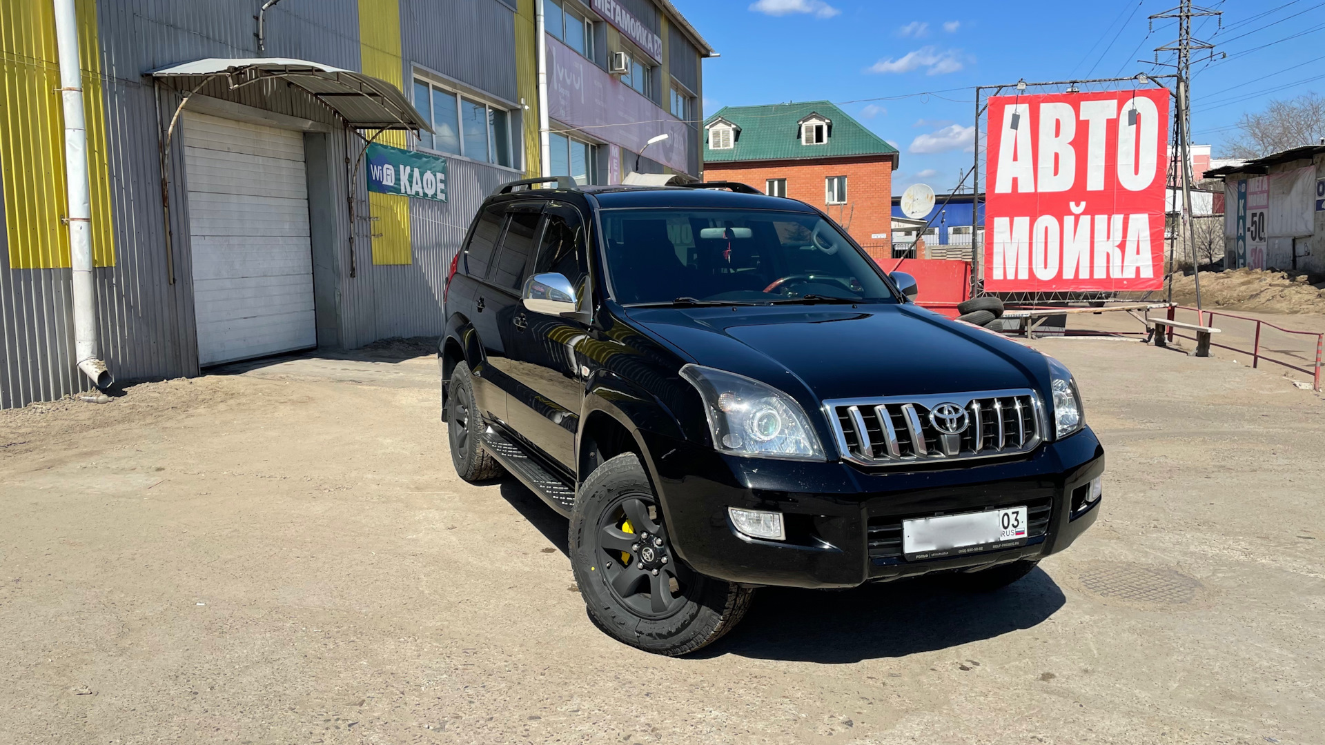 Toyota Land Cruiser Prado 120-series 2.7 бензиновый 2008 | 120 Араб 2.7 на  DRIVE2