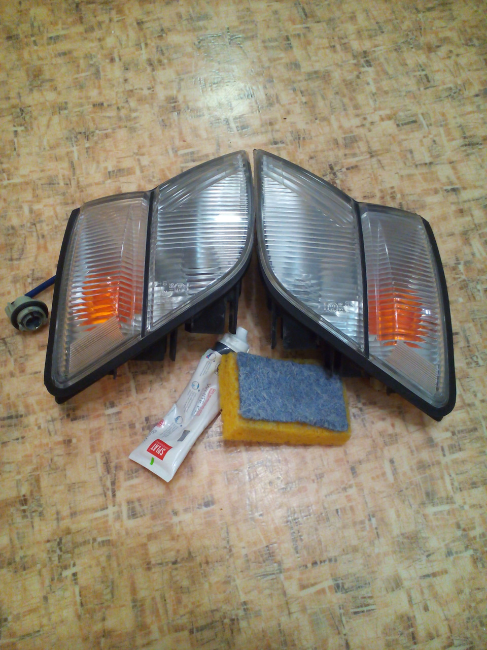 Полировка зубной пастой. — Nissan Patrol (Y61), 4,2 л, 2001 года ...