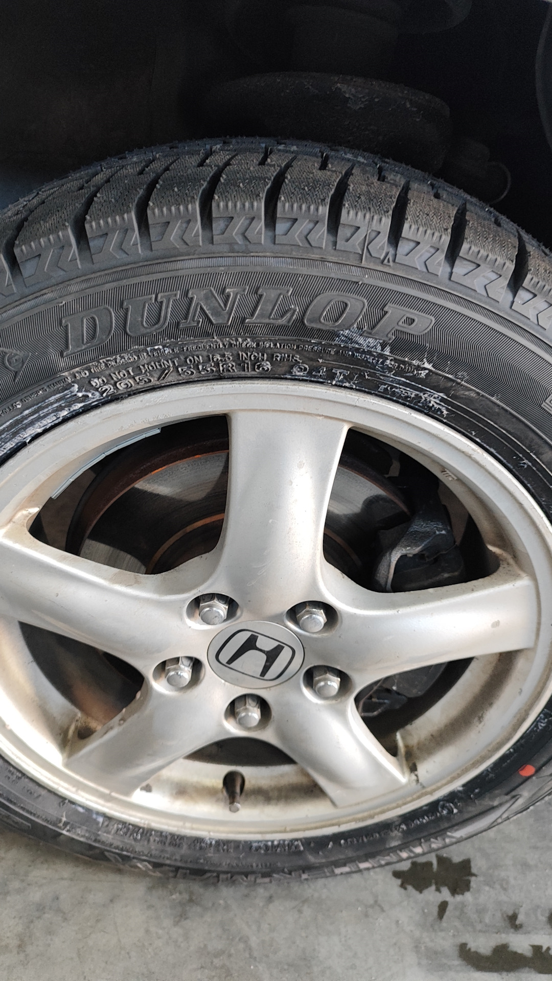 Зимние шины — Honda Civic Ferio (7G), 1,7 л, 2005 года | шины | DRIVE2