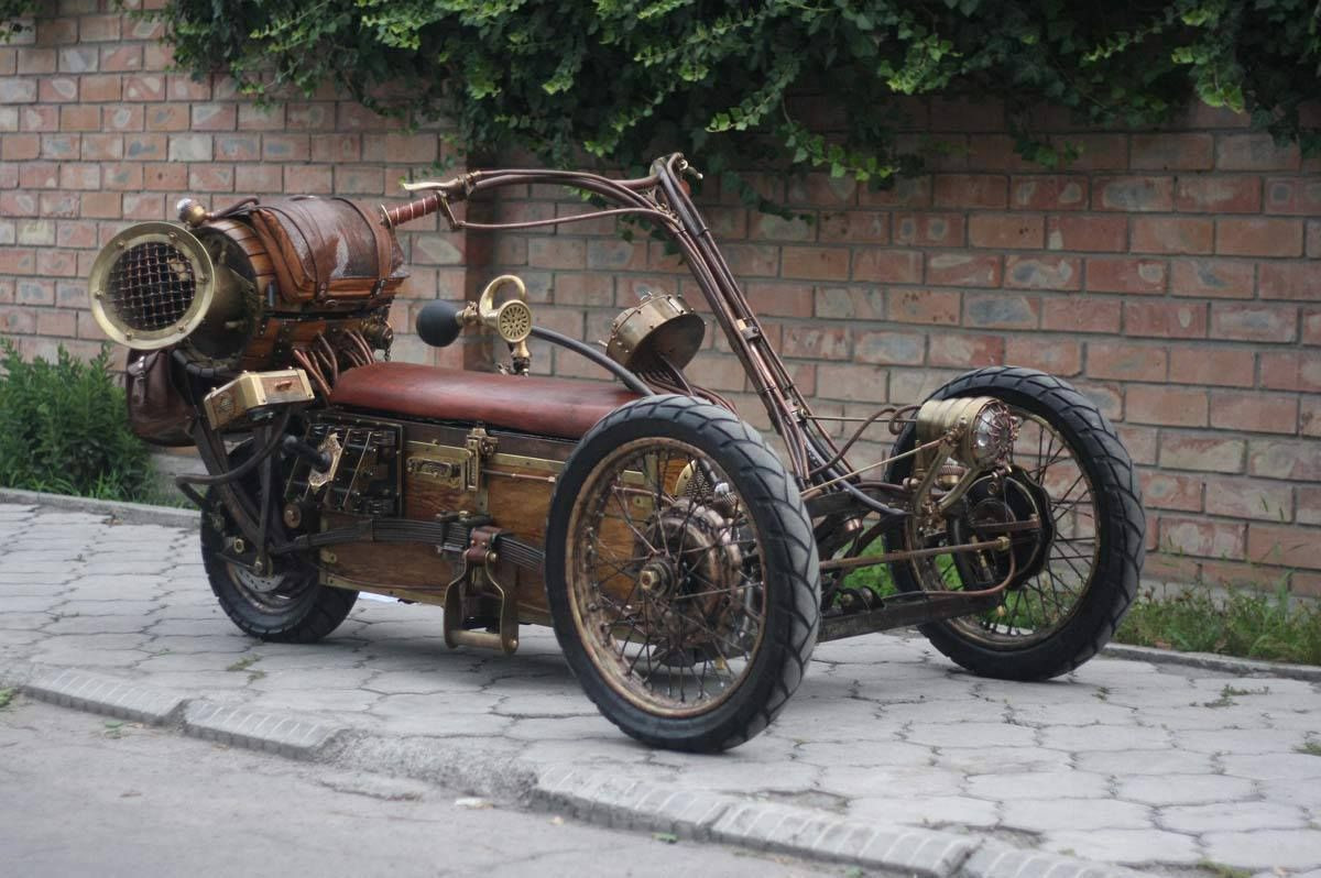 steampunk trike игоря яровенко