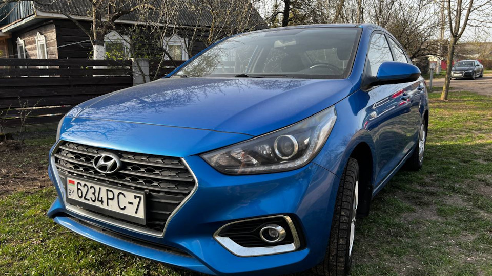 Hyundai Solaris MARINA BLUE