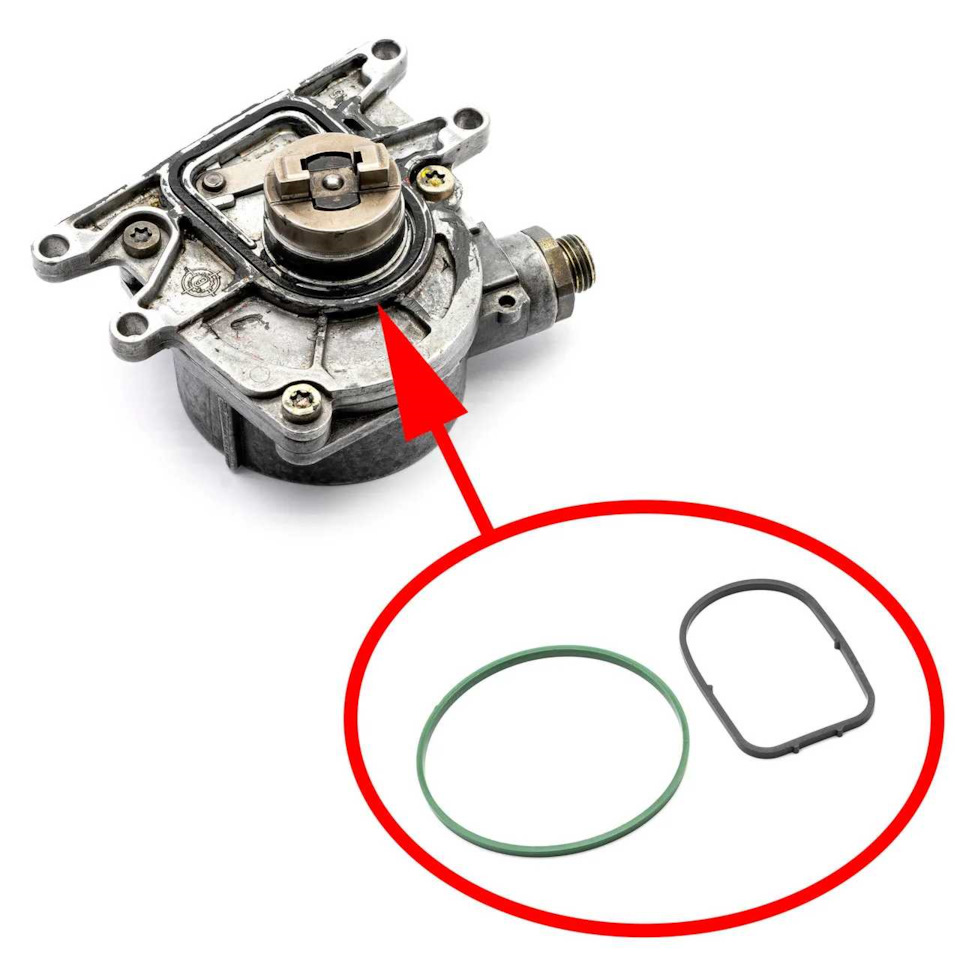 Ремкомплект вакуумного насоса Opel 2.2 CDTI D223L Y22DTH 90531395 ...