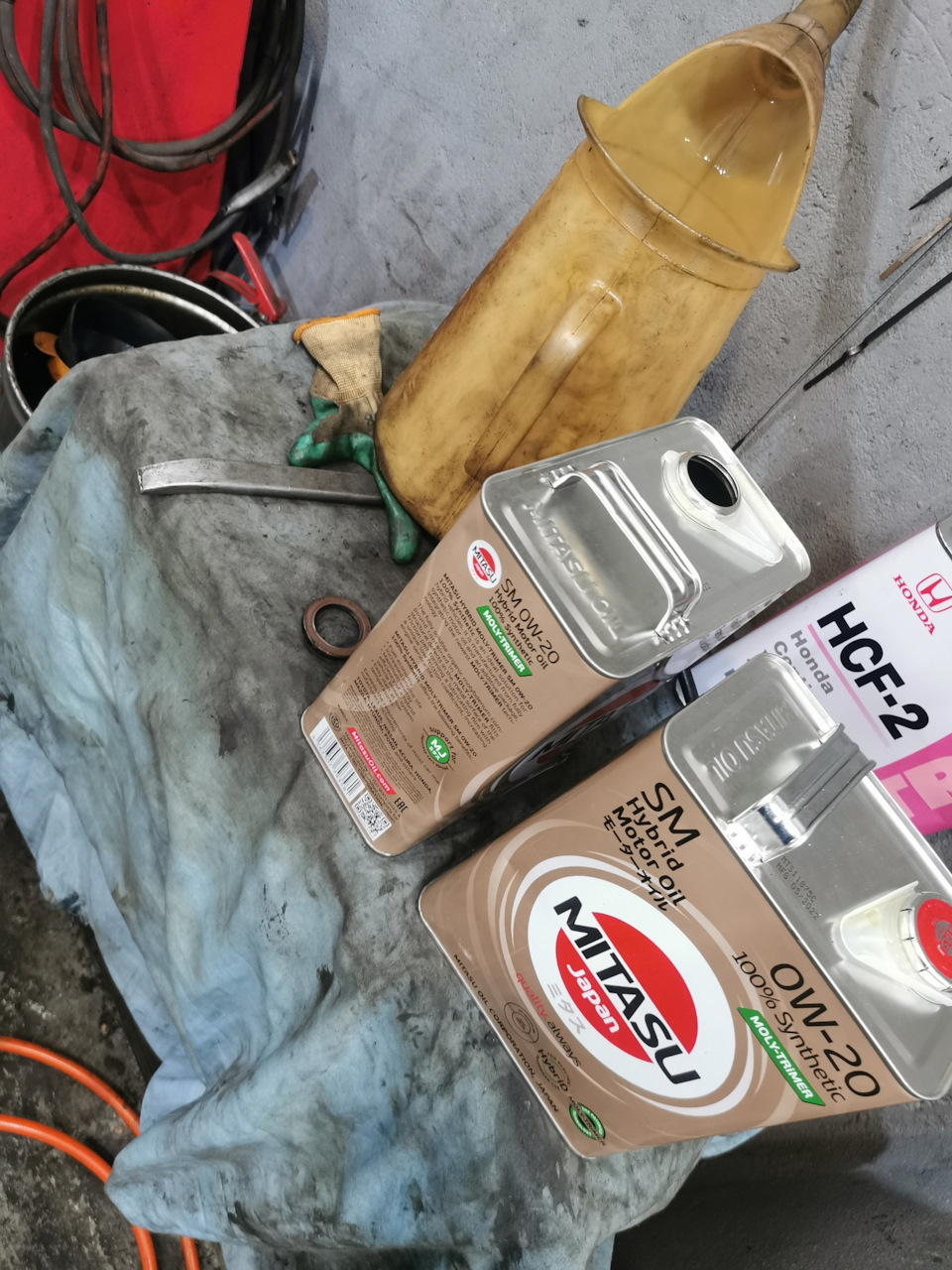 Замена масла, прощай мобил — Toyota Highlander Hybrid (2G), 3,3 л, 2008 ...