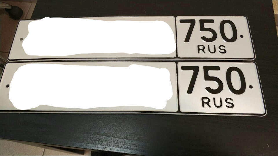 Номера без флага ГОСТ Р 50577-93 — KIA Rio (3G), 1,6 л, 2017 года ...