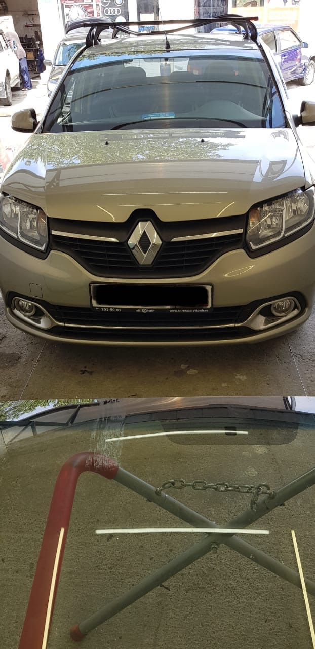 Замена лобового стекла на Рено — DRIVE2