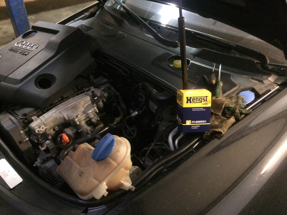 №287 Чистка заборника в баке))) — Audi A6 Avant (C6), 2 л, 2005 года ...