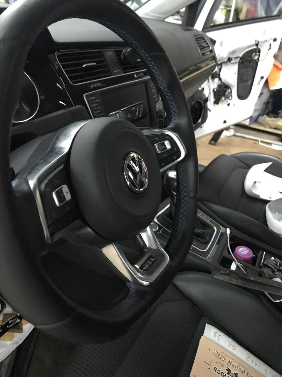 Photo from the logbook Volkswagen Golf Mk7