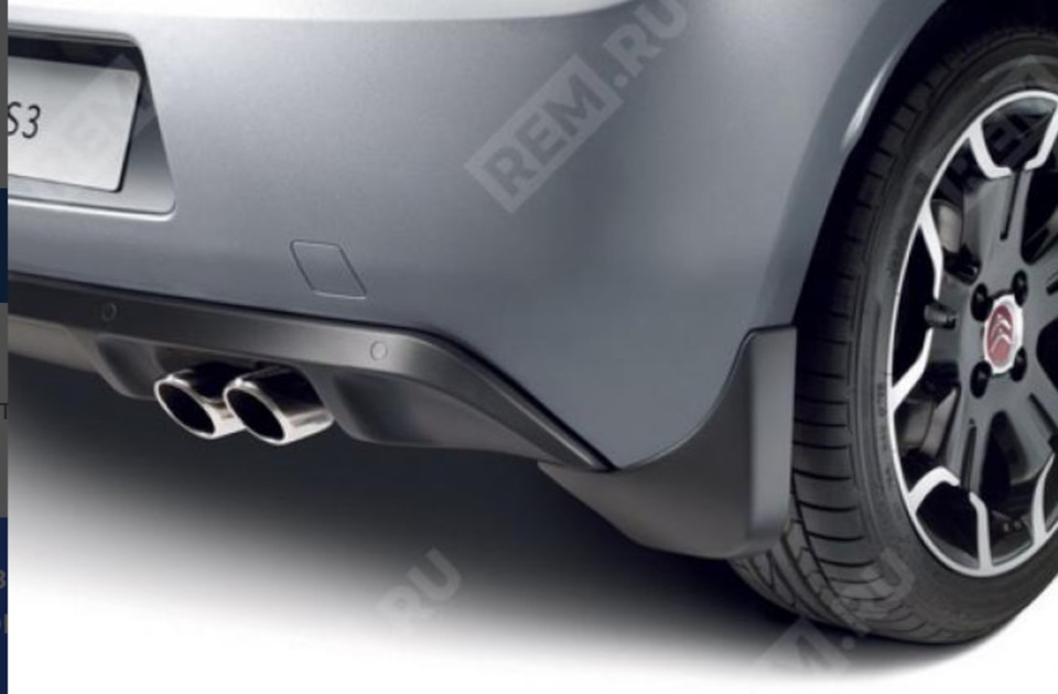 Брызговики задние Style DS3 — Citroen DS3, 1,6 л, 2012 года | запчасти ...