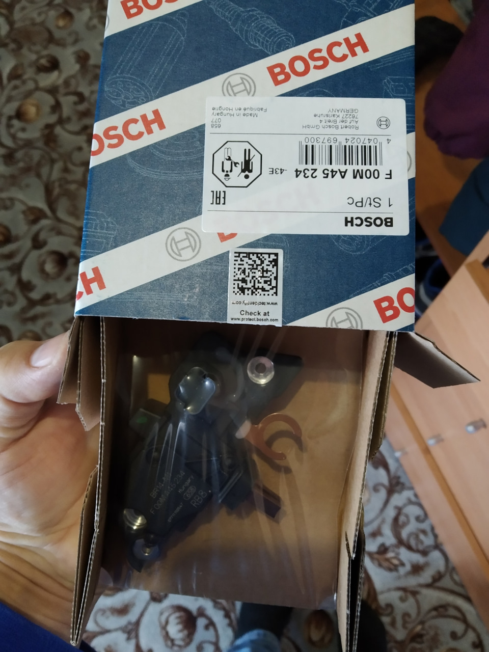 F00MA45234 РЕГУЛЯТОР ГЕНЕРАТОРА BOSCH | Запчасти на DRIVE2
