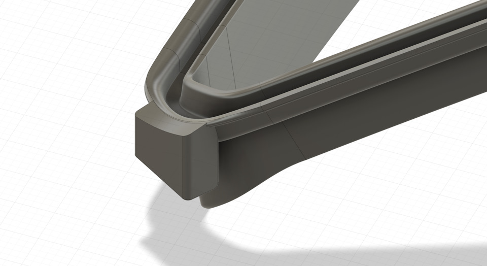 Контур (самое сложно в модели) был готов спустя дня 4 по памяти. — GAC GS8 (2G)