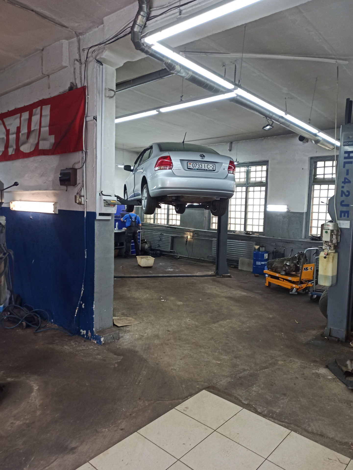 Замена масла в АКПП — Volkswagen Polo Sedan, 1,6 л, 2015 года | визит ...