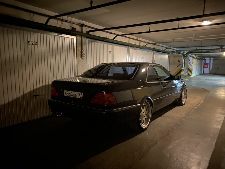 Перед детейлингом — Mercedes-Benz CL (W140)