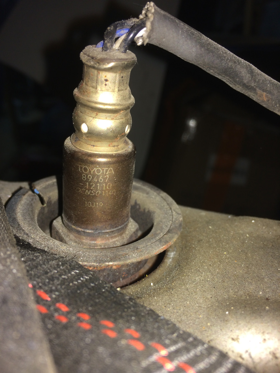 Ключ для откручивания датчика кислорода (лямбда) — Toyota Corolla (140/ ...
