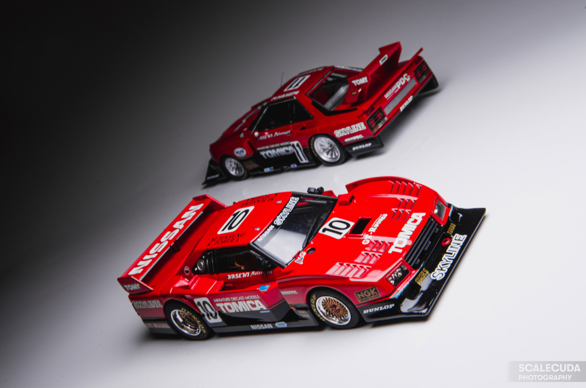 1/43 Nissan Skyline Turbo C (Fuji 1000km 1983) и DR30 Super