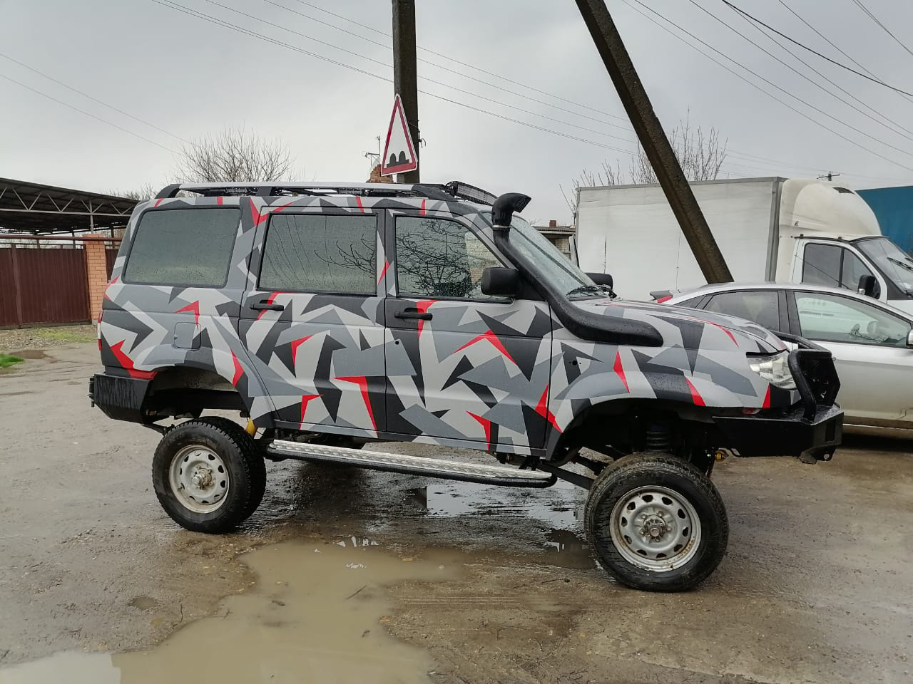 УАЗ Патриот Raptor камуфляж