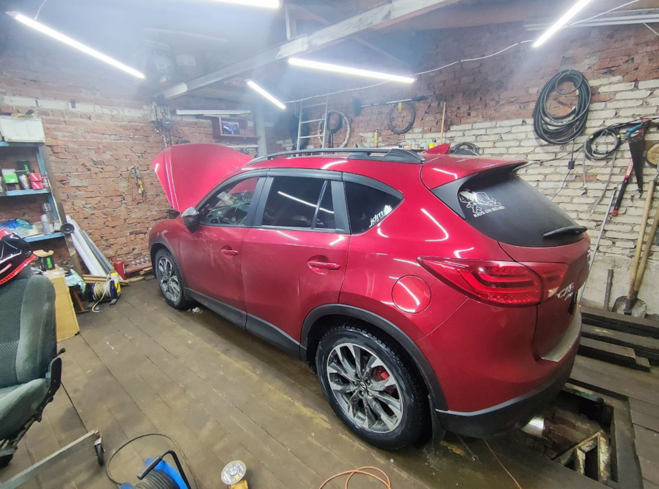 Приехали на работы — Mazda CX-5 (1G)
