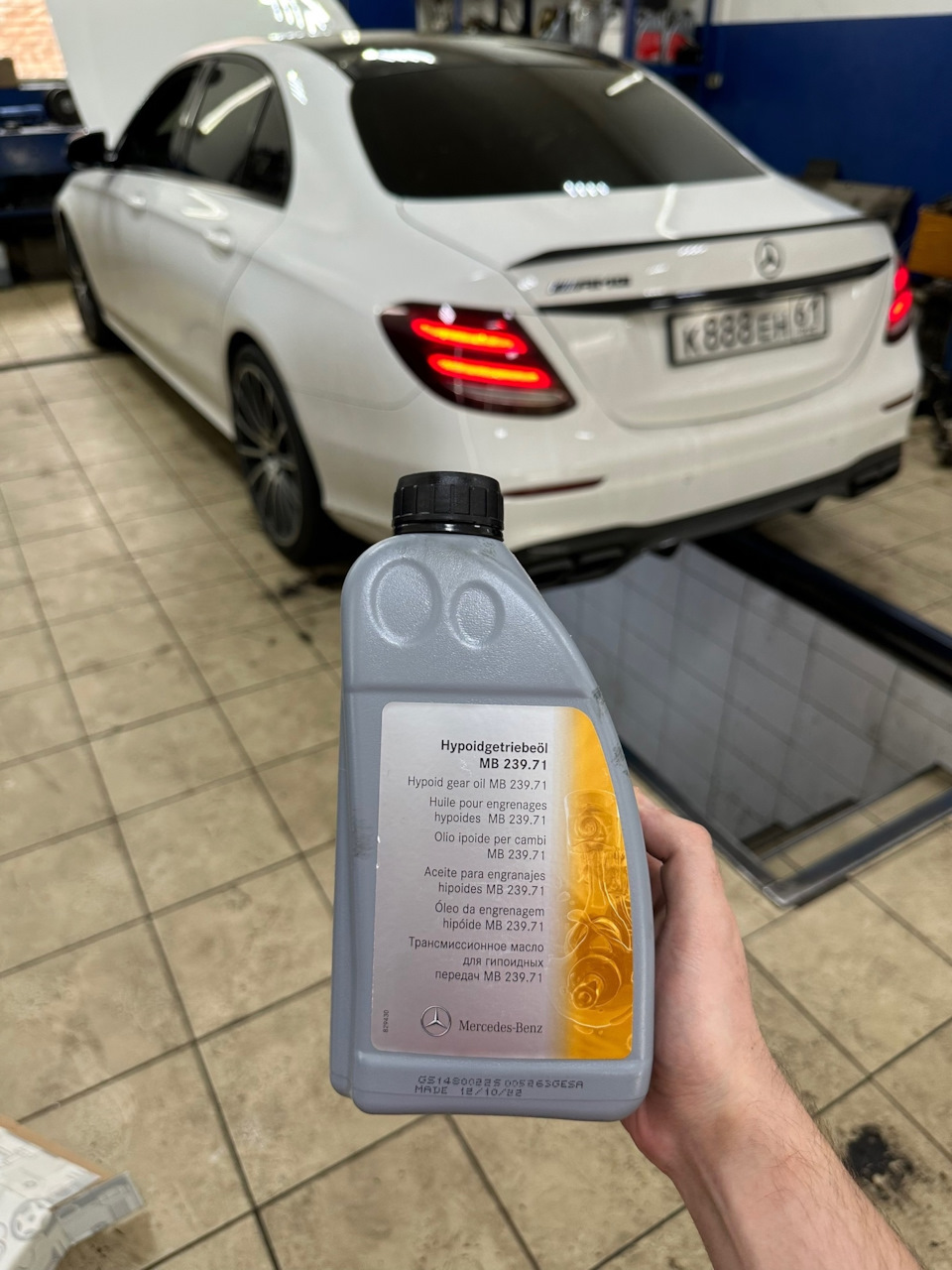 Фото в бортжурнале Mercedes-Benz E-class (W213)