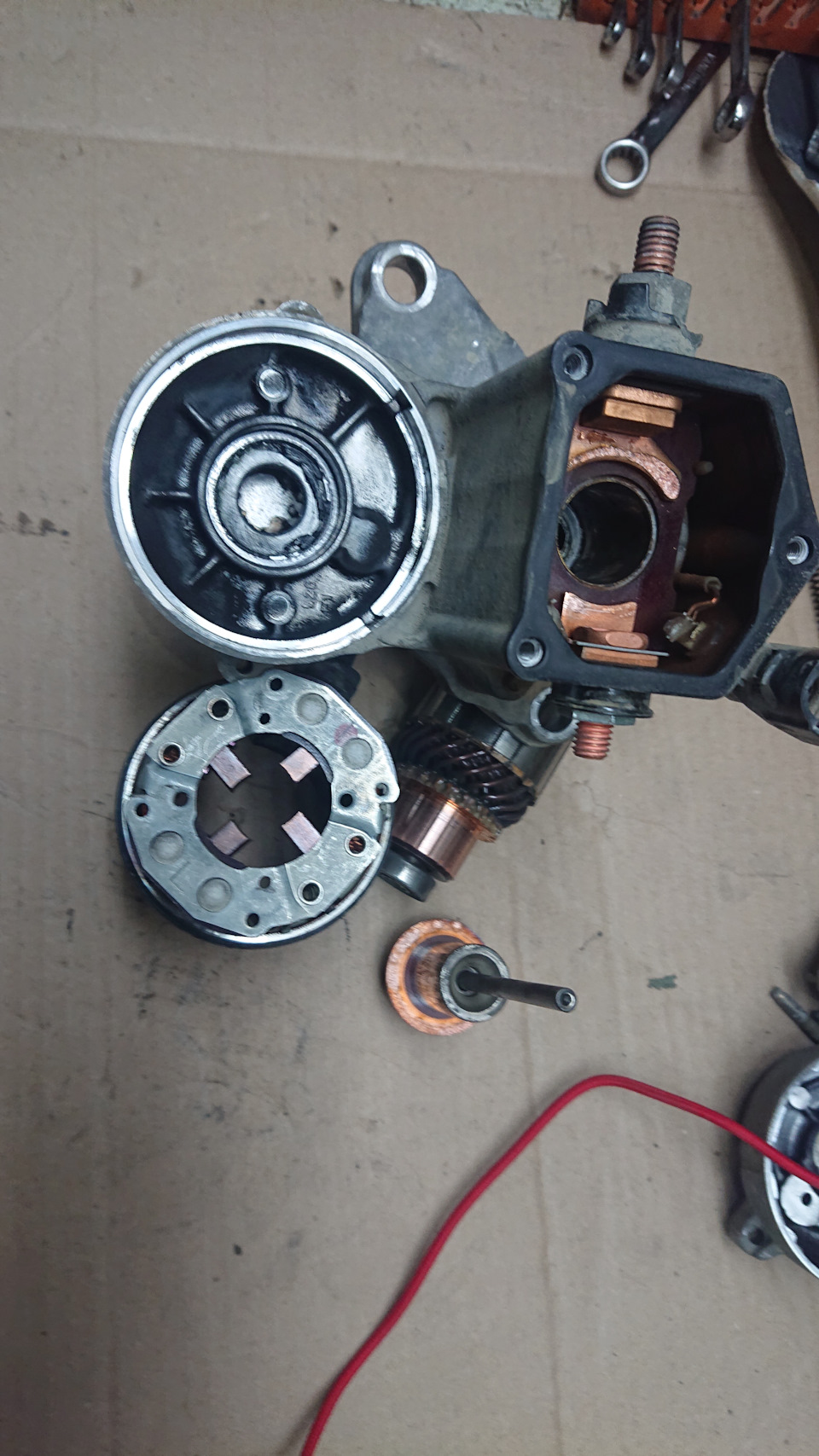 Ревизия стартера — Toyota RAV4 (II), 2 л, 2003 года | своими руками ...