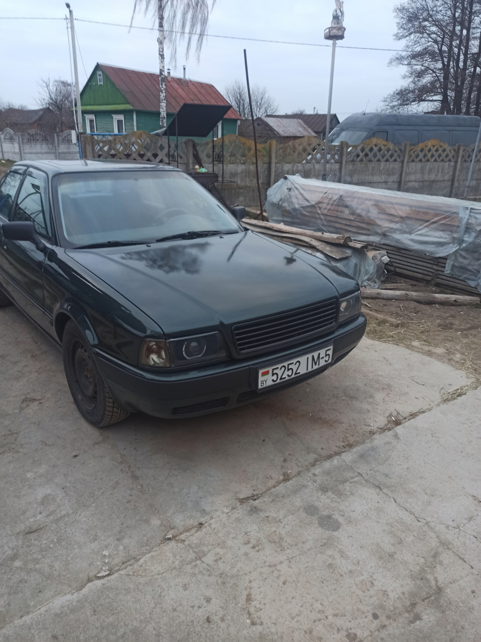 Решетка без значка — Audi 80 (B4), 2 л, 1993 года | аксессуары | DRIVE2