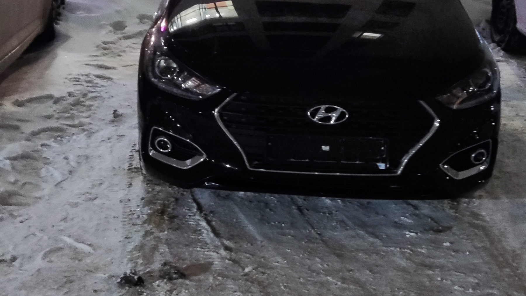 Hyundai Accent (5G) 1.6 бензиновый 2019 | Черная машинка на DRIVE2