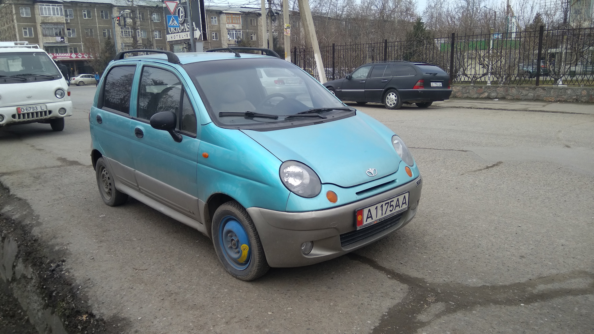 Daewoo Matiz (M100, M150) 0.8 бензиновый 2003 | зеленый таракан на DRIVE2