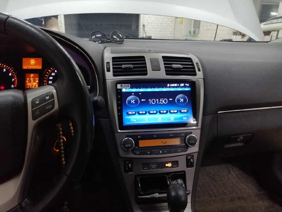 Магнитола андроид в Тойота Авенсис 2011 года — Автоэлектроника 63 на DRIVE2