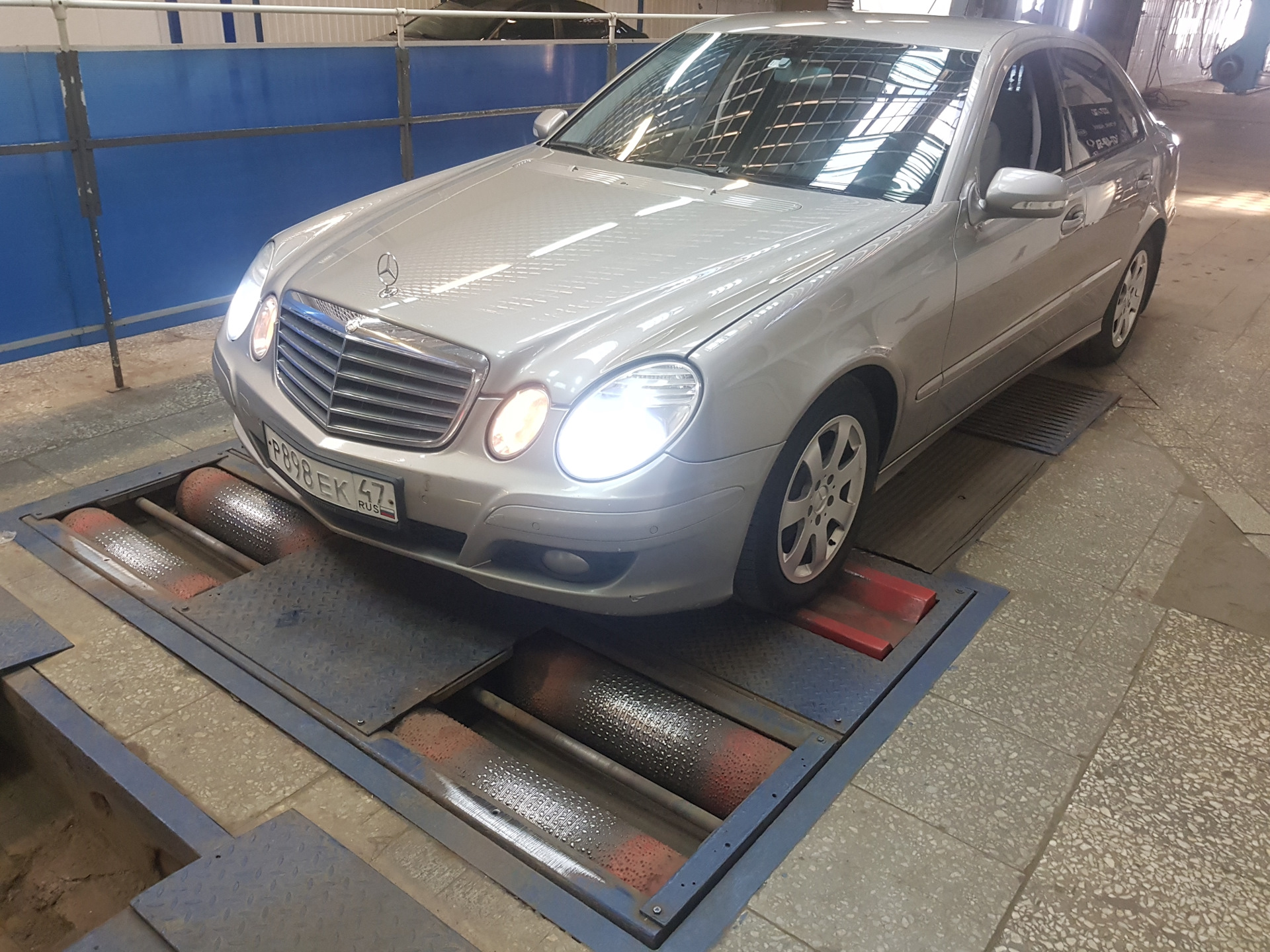 Очередное ТО, замена соленоида АКПП — Mercedes-Benz E-class (W211), 2 л ...